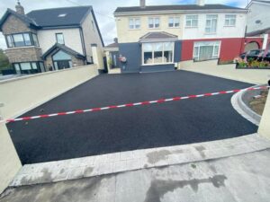 New asphalt driveway completed in Dublin after