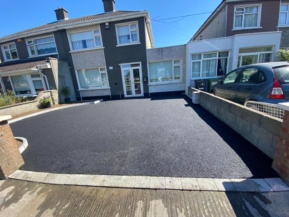 Tarmacadam driveway completed in Baldoyle 3