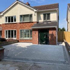 Paving driveway completed in castleknock2