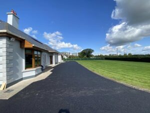 Tarmacadam driveway completed in county Meath 08